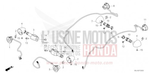 CLIGNOTANT CMX1100DS de 2025